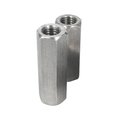 Quest Mfg M10 Threaded Rod Couplers For Cable Tray, 1-1/2" CT0051-1040-03